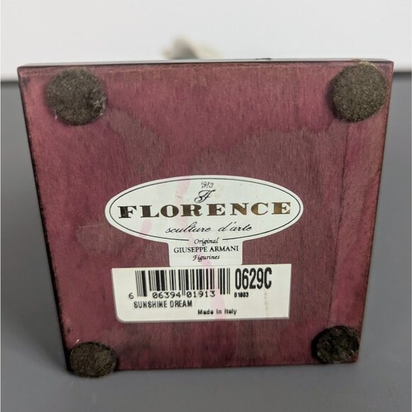 Florence Giuseppe Armani 1994 “Sunshine Dream” 0629C Figurine - Picture 6 of 6
